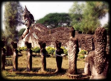 mythical / mixed religious images depicted in concrete forms - quite fascinating - a nice variety of detailed figures worth seeing&nbsp; . . .