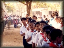 a local primary school - they loved my presence there. I chatted with some of them, the teachers and the canteen lady. They are such enthusiatic people.