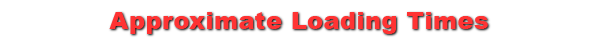loading time estimates