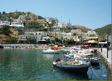 harbour of bali crete greece rethymnon
