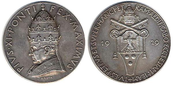 Pope Pius XI - 1929