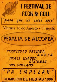 El segundo concierto que realiz� Propiedad Privada.