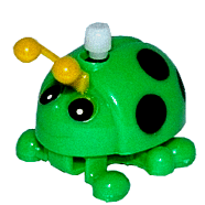 Why, it's just a harmless ladybug..you aren't scared of bugs, are you?