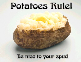 carrots are evil but potatoes RULE!