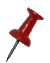 it's a tack, and it's pointy..betcha didn't know that, now did ya?