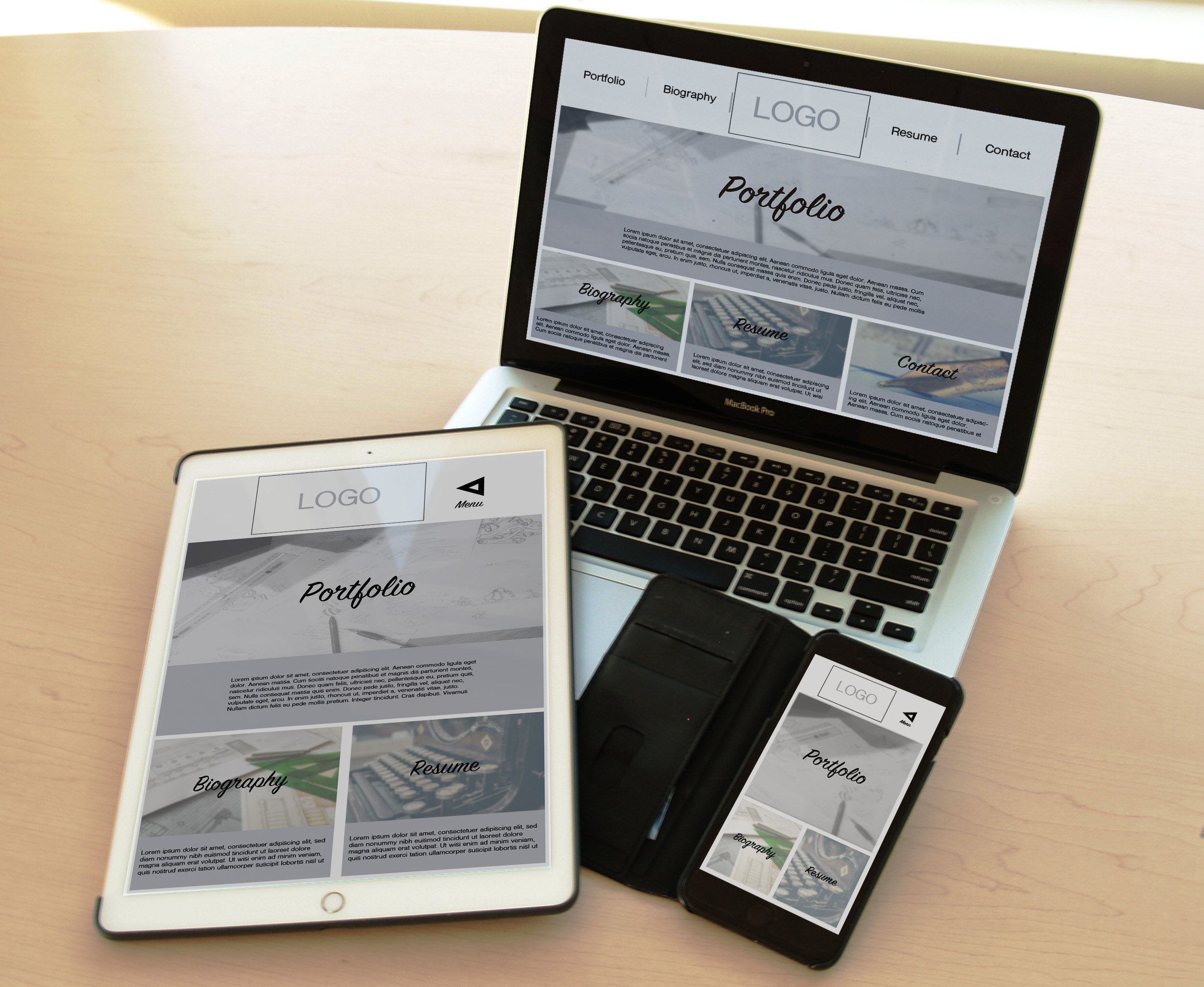Website Mockup
