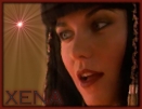 Xena acting as Cleopatra