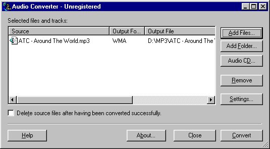 AUDIO CONVERTER 2.0