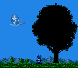 MEGAMAN SEES PROTOMAN.