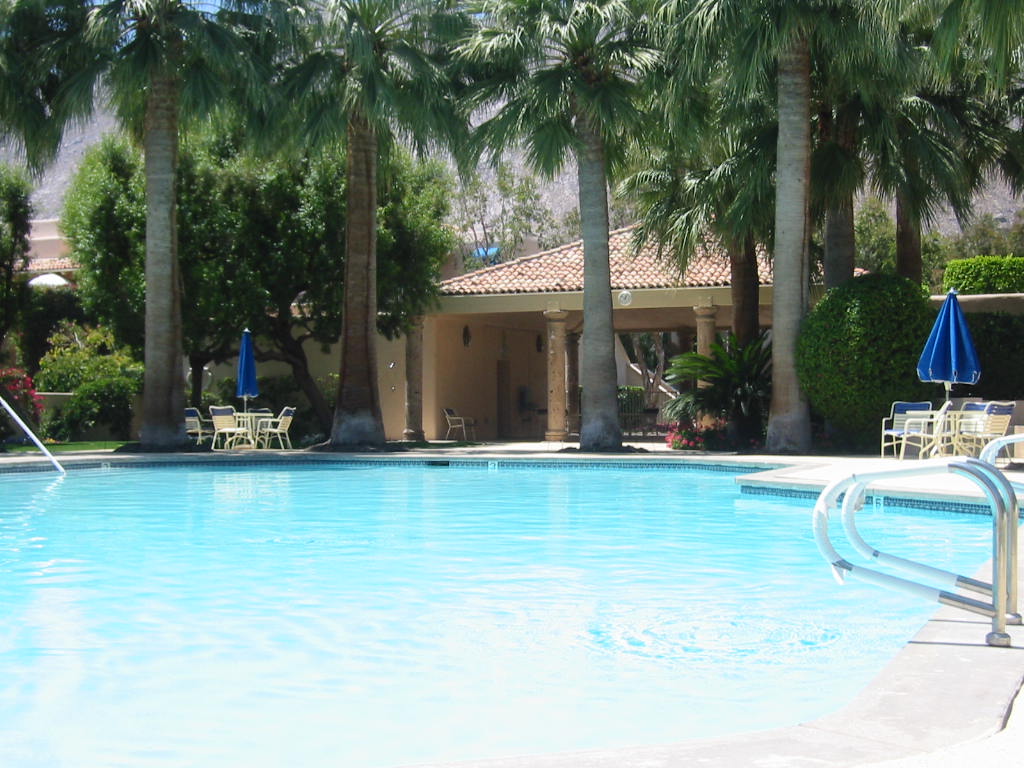 partial view of the pool