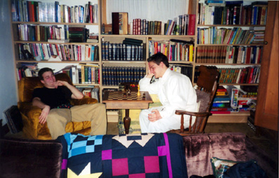 A rousing game of chess.