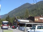 Our Bus At A Rest Stop