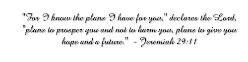 Jeremiah 29:11