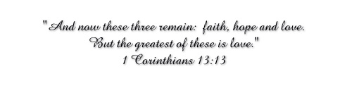 I Corinthians 13:13