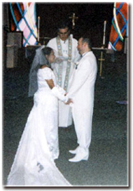 Reciting the Wedding Vows