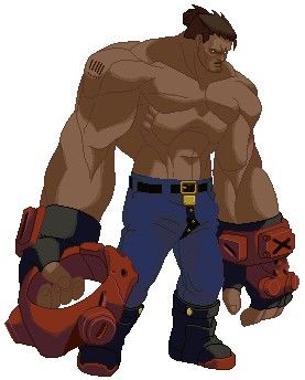 Until I saw this pose, I thought that Potemkin was an ordinary guy in a mechanical big guy suit, kinda like what Pinky and The Brain used to do.