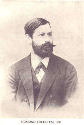 V�deo mostrando Sigmund Freud conversando com o arqueologista Emanuel Loewy
