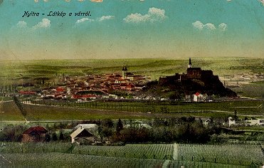 Poh�ad zo Zobora na hrad