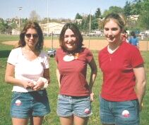 Ang, Me, and Stacey in WalkAmerica 2000