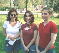 Another shot of Ang, me, and Stacey.