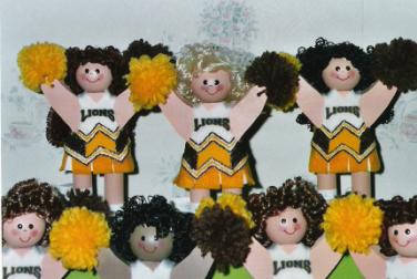 Greensburg Cheerleader Dolls
