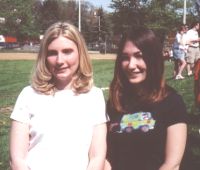 Stacey and I at WalkAmerica 2001