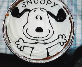 Snoopy Cake