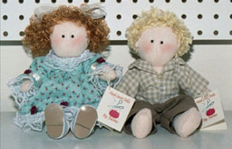  2 Stuffed dolls that I made