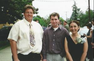 Tim, Vinnie, and me