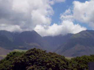 West mountains, taken from Lahaina