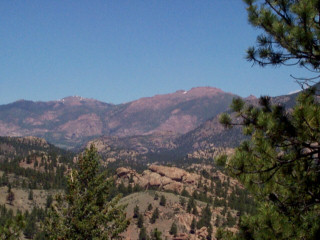 View from rock we climbed