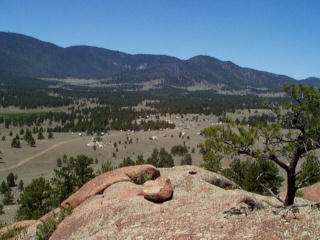 star stare - taken from top of outcropping