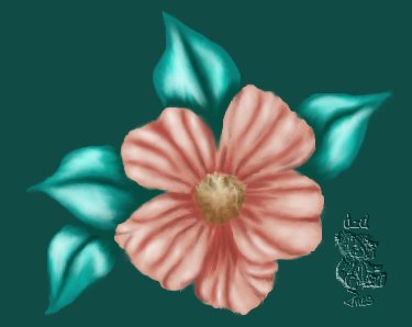 DizzyD's 2nd Painted Flower