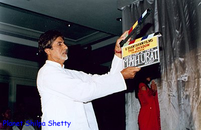 Amitabh Bachchan and Shilpa Shetty