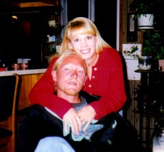 Mike with me on my 30th birthday