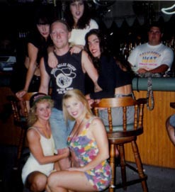 Monkey, Meghan, Stacey, Me & Polly with Mike