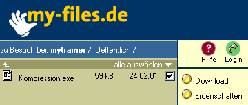 Dateiliste des Ordners �ffentlich
