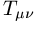 T mu nu