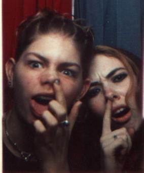 Ahh, the joy of mini-picture booths...
