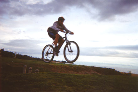 Big Air on the beach