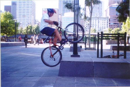 better brakes and a good frame always help