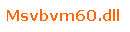Text Box: Msvbvm60.dll

