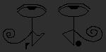 This Egyptian symbold wards off the evil eye.