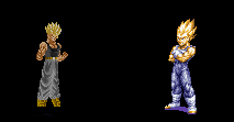 SS Trunks and SS Vegeta Fuse
