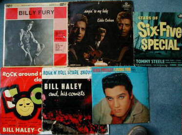 Selection of 50s albums