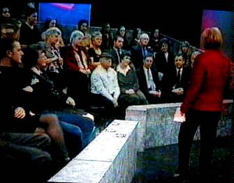 Granada The Late Debate joking with Lucy