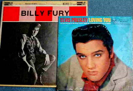 Billy Fury Album & Elvis 10inch