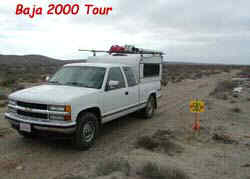 On the Baja 2000 race course near Santa Rosalalita
