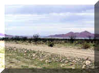 green desert 11/03/01 looking north to Alphonsinas at Gonzaga