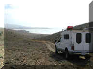 heading south on our way to Bahia de Los Angeles